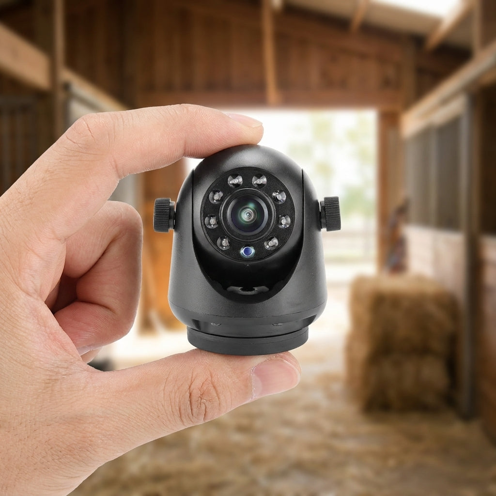 Manewise Wireless Horse Float Camera - WiFi Night Vision, No Internet Needed