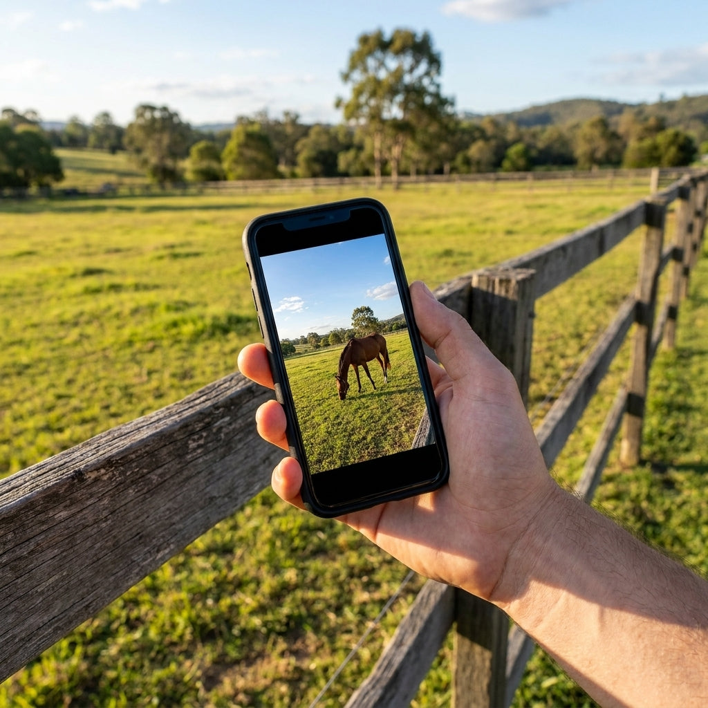 Manewise 4G Solar Paddock Camera - Live View Over Mobile Network