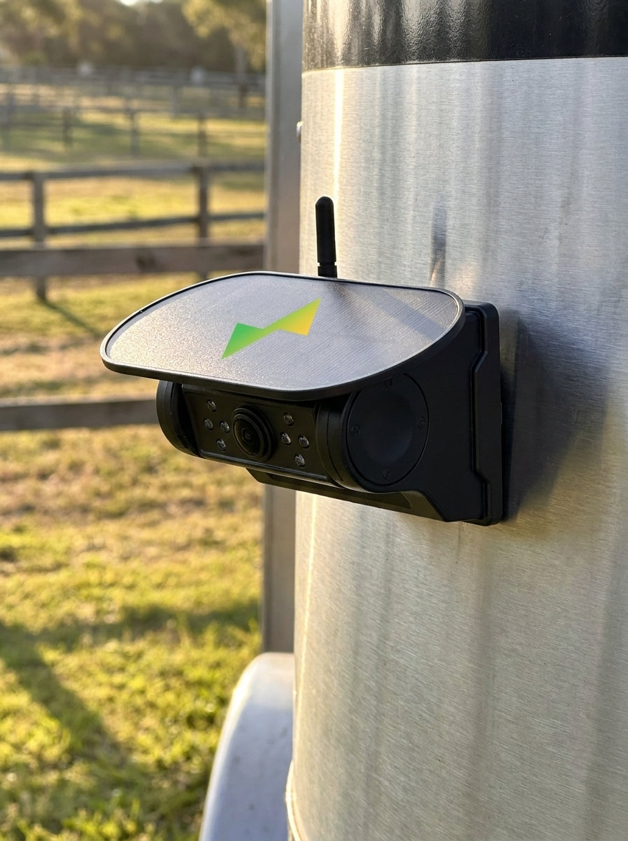 Manewise Solar Horse Float Camera - Solar-Charged, WiFi Night Vision