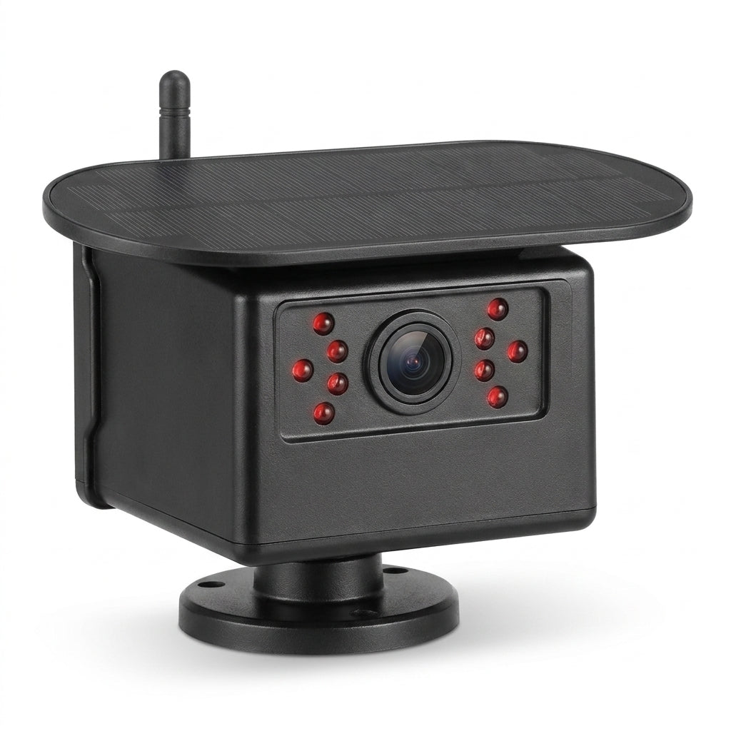 Manewise Solar Horse Float Camera - Solar-Charged, WiFi Night Vision